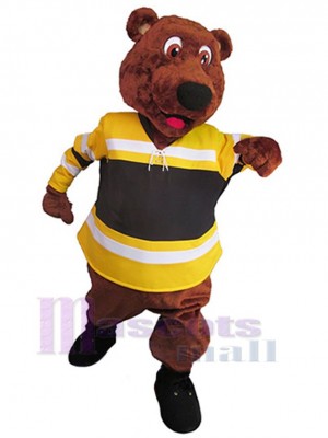 Mighty Bear Mascot Costume Animal