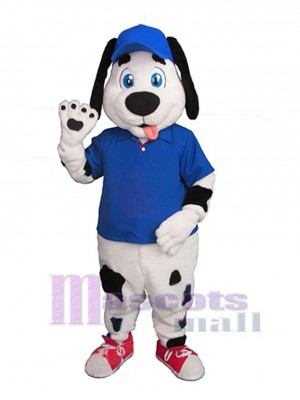 Dog with Blue Hat Mascot Costume Animal