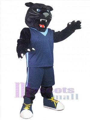 Black Jaguar Mascot Costume Animal