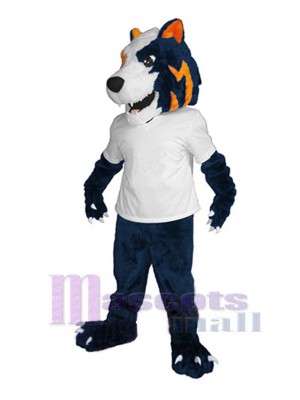 Cool Wolf Mascot Costume Animal