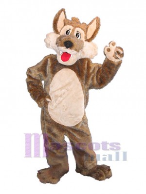 Lovely Coyote Mascot Costume Animal