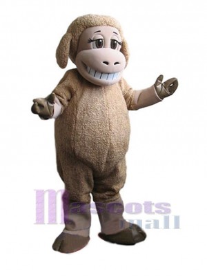 Happy Sheep Mascot Costume Animal