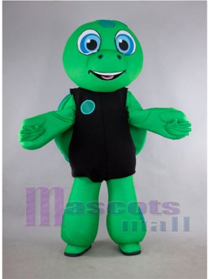 Green Turtle Mascot Costume	