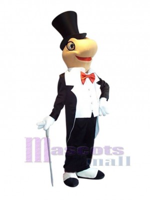 Gentleman Turtle Mascot Costume Animal