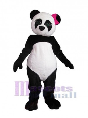 Panda Girl Mascot Costume Animal