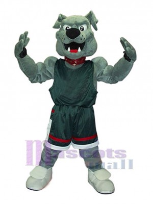 Muscle Dog Mascot Costume Animal