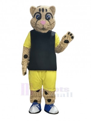 Cheetah mascot costume