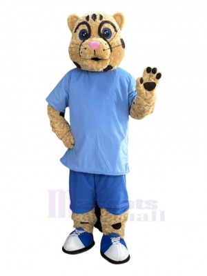 Cheetah mascot costume