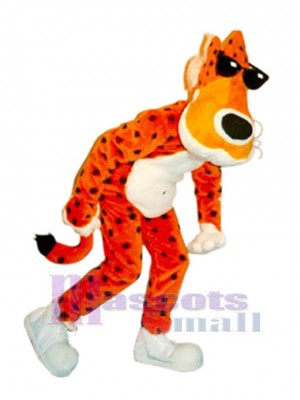 Cheetah mascot costume