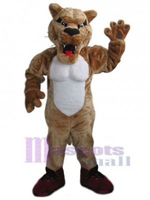 Power Cougar Mascot Costume Animal