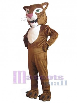 Likable Cougar Mascot Costume Animal