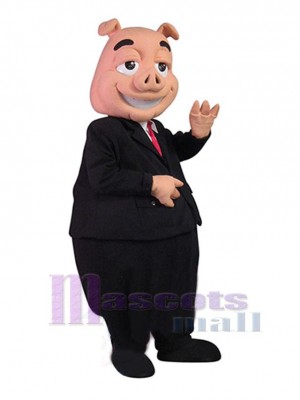 Pig mascot costume