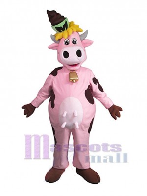 Cow mascot costume