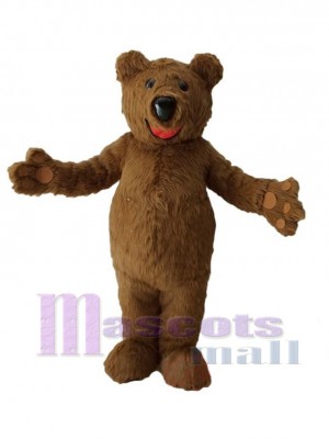 Coffee Bear Mascot Costume