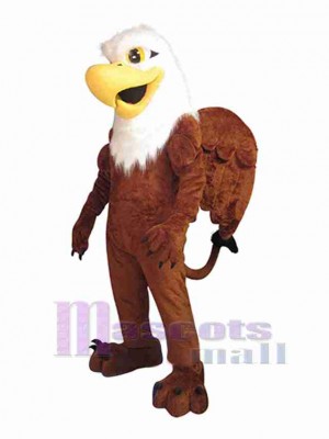 Brown Griffin Bird Mascot Costume Animal