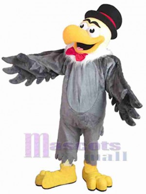 Funny Gray Bird Mascot Costume Animal