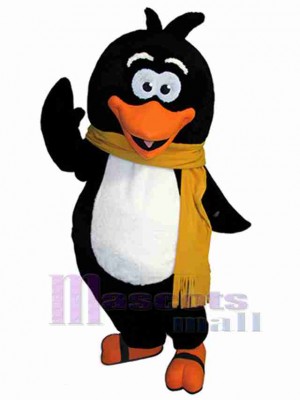 Happy Penguin Mascot Costume Ocean
