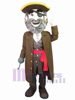 Happy Pirate Mascot Costume People