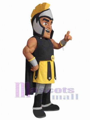 Spartan mascot costume