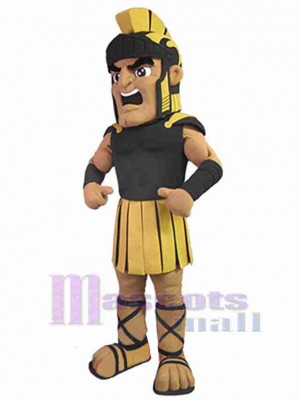 Serious Spartan Mascot Costume People