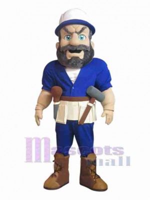 Shipbuilder Man Mascot Costume People