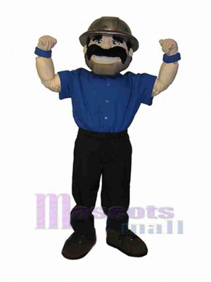 Oil Man Mascot Costume People