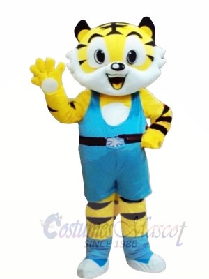 New Style Yellow Tiger Mascot Costumes 