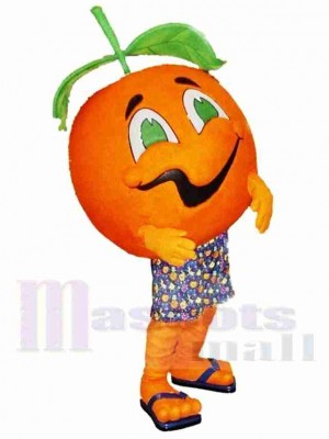 Top Quality Orange Mascot Costume 