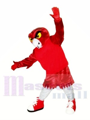 Strong Red Owl Mascot Costumes Animal