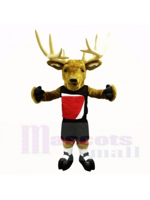 Sport Buck with Black Shirt Mascot Costumes Adult