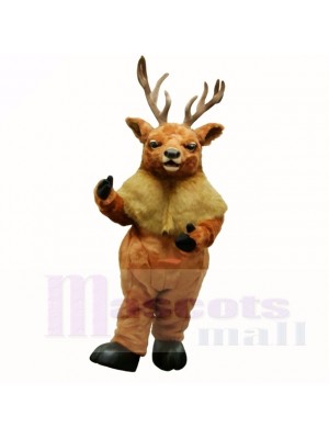 Top Quality Brown Moose Mascot Costumes Adult