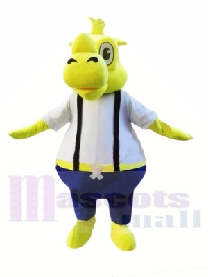 Yellow Rhino Mascot Costumes