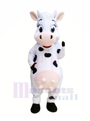 Beautiful Cow Mascot Costumes Cartoon	