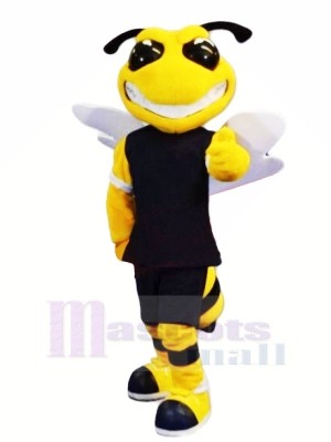 Power Sport Bee Mascot Costumes Cartoon