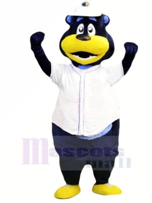 Happy Baseball Bear Mascot Costumes Cartoon