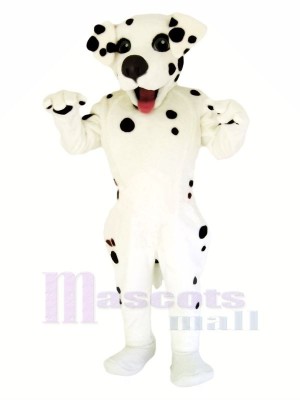 Happy Dalmation Dog Mascot Costumes Cartoon