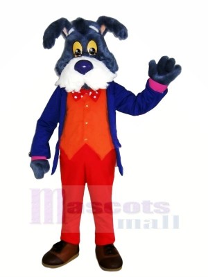 Old Blue Dog Mascot Costumes Cartoon	