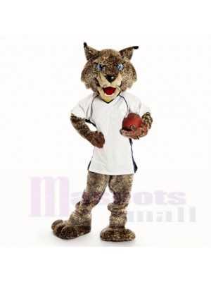 Sport Bobcats with White Shirt Mascot Costumes college