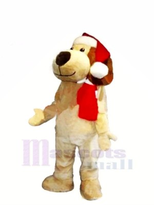 Christmas Dog with Big Nose Mascot Costumes Animal