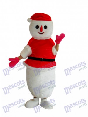 Christmas Snowman Mascot Adult Costume Xmas
