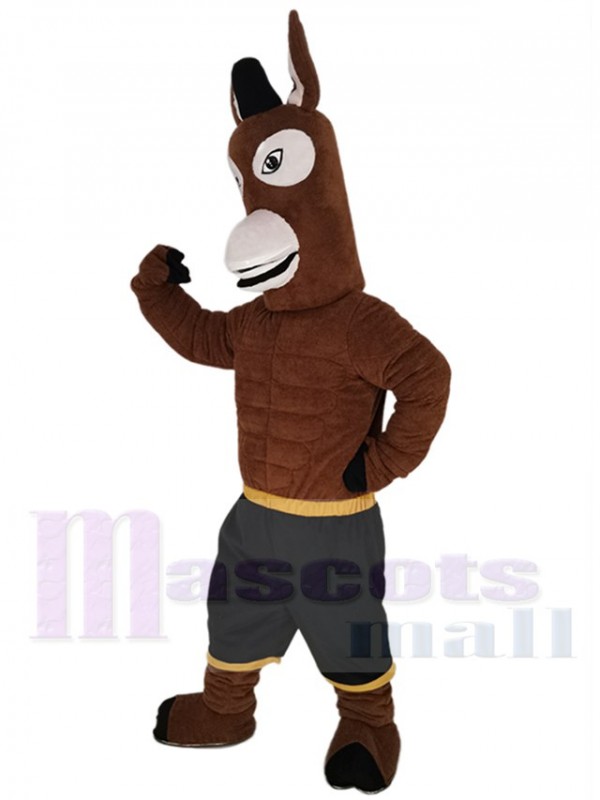 Mule mascot costume