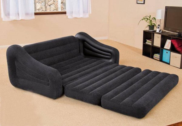 2 In 1 Inflatable Waterproof Flocked Sofa and Bed