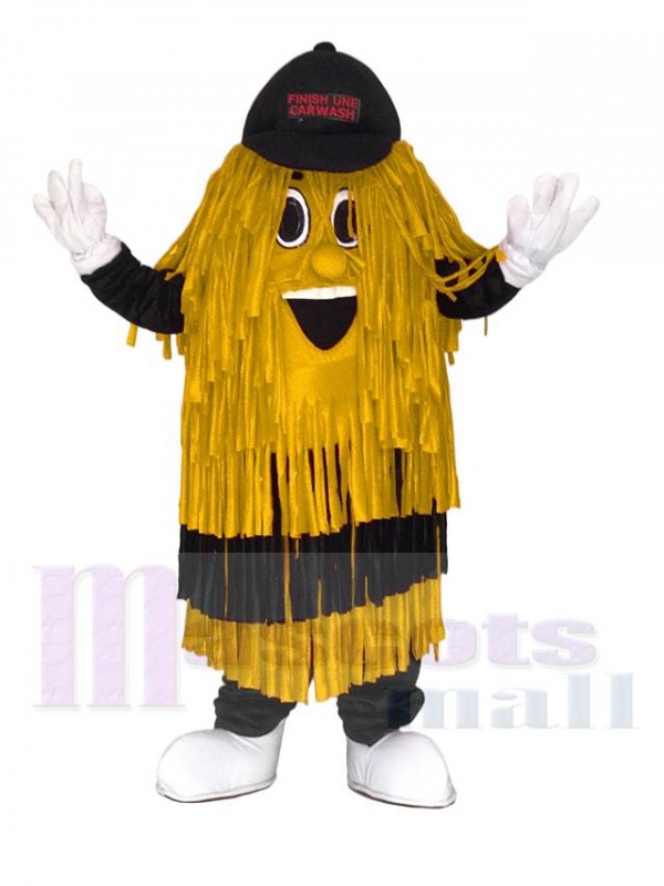 Car Wash Cleaning Brush mascot costume