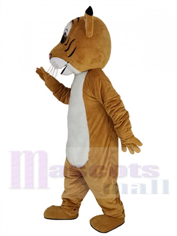 Bobcat mascot costume