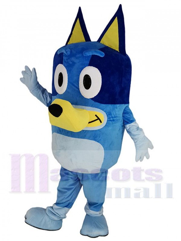 Bluey Dog mascot costume