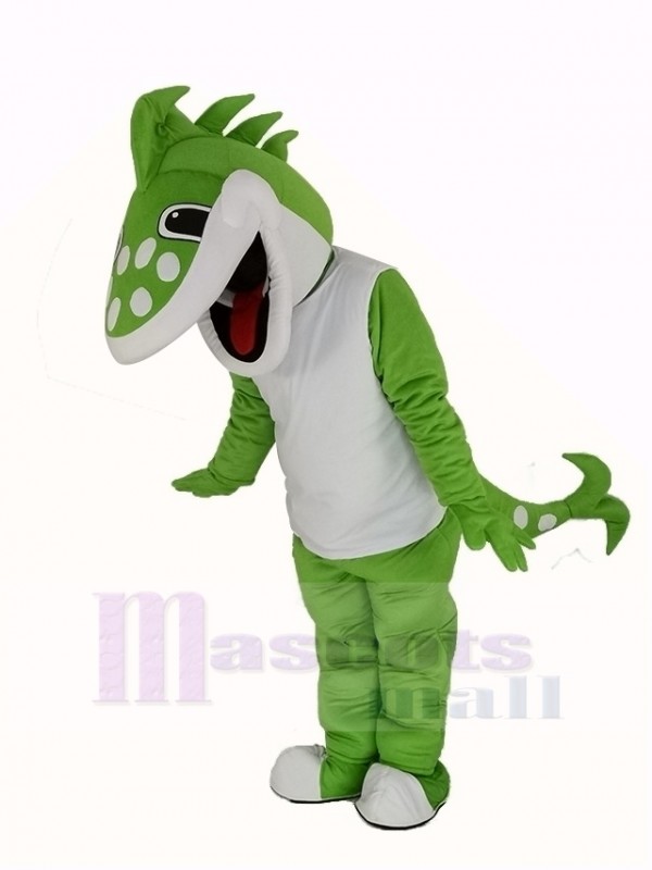Jackfish Northern Pike Sauger with White Vest Mascot Costume