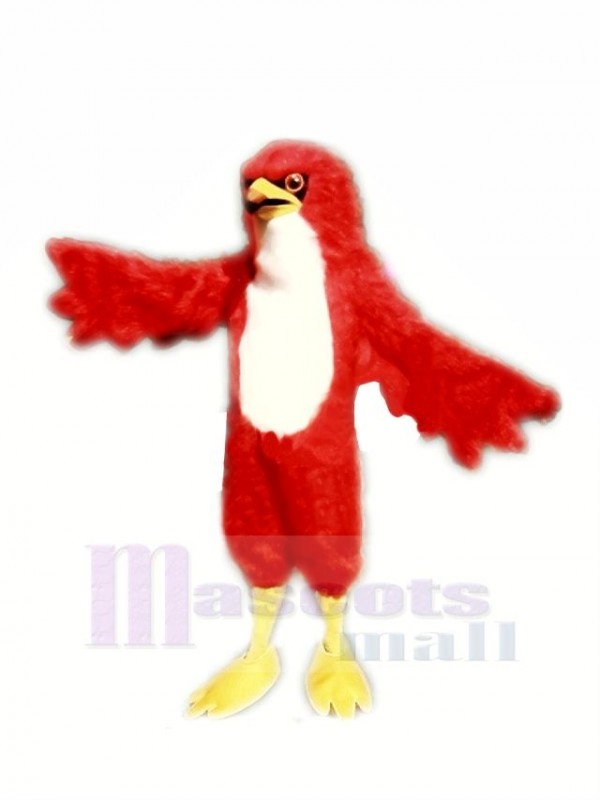 Fierce Red Hawk Mascot Costumes Adult 