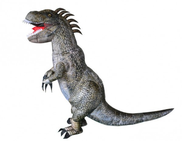 Fierce Tyrannosaurus Dinosaur Inflatable Costume T-Rex Halloween Christmas Costume for Adult
