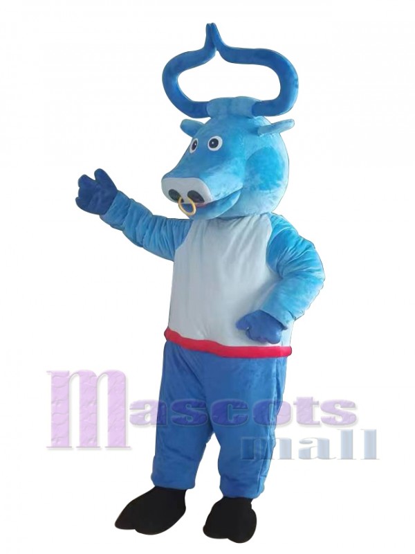 Bull mascot costume