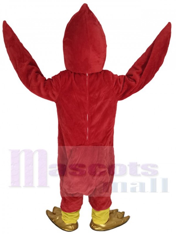Cardinal Bird mascot costume
